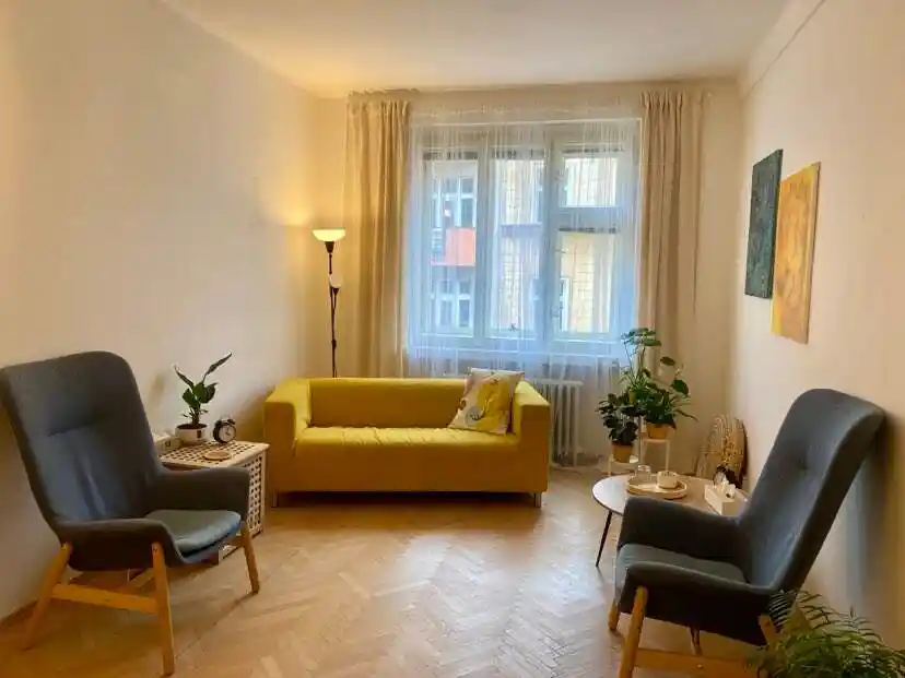 Terapie mmístnost - psychoterapeut