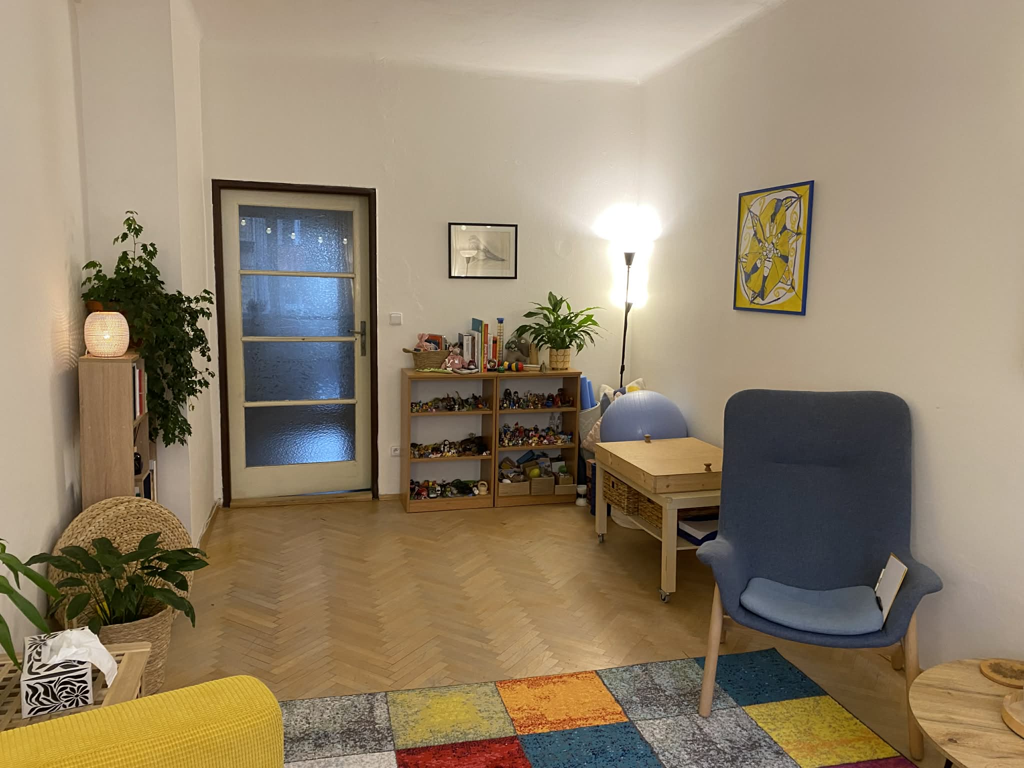 Terapeutovna – terapeutický prostor a Sandplay (Praha 3)